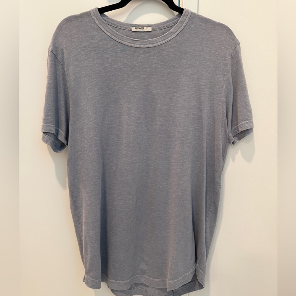 Buck Mason Light Gray Short Sleeve Tee